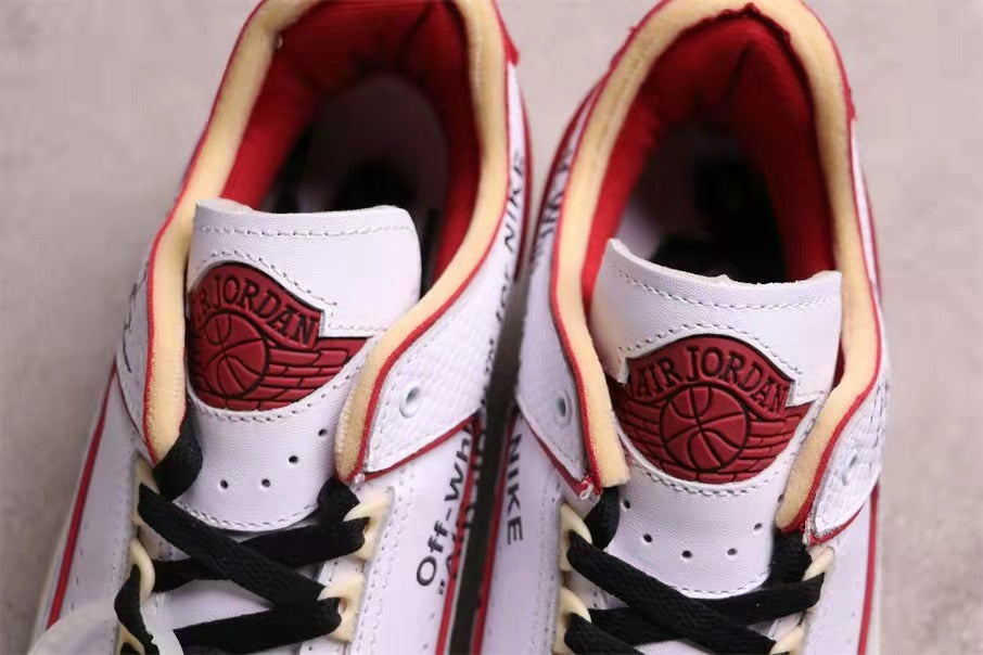 Jordan Air Jordan 2 Low SP Off-White White Red DM7866-140