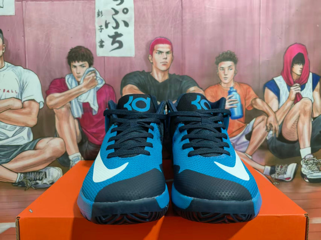 Nike KD Basketball Shoes in Blue and Black