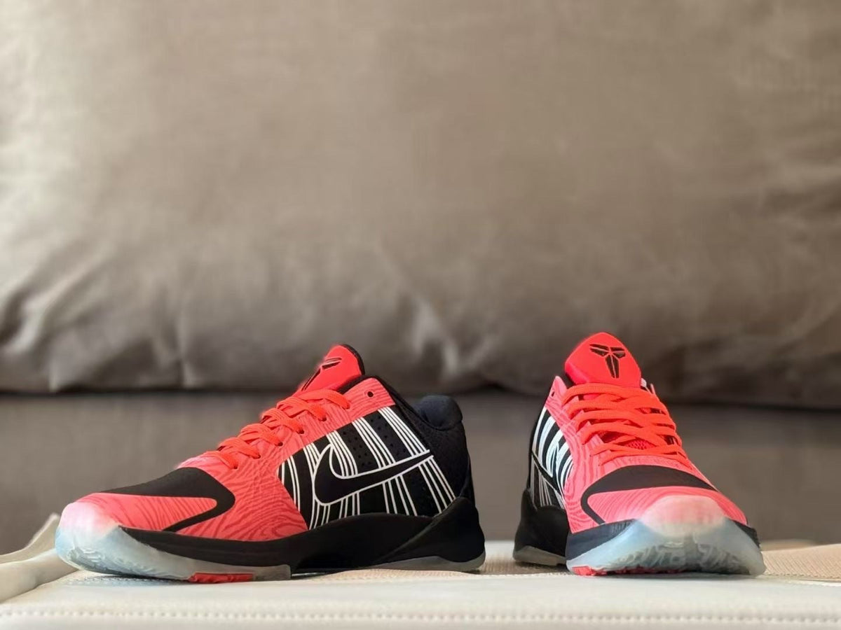 Nike Kobe 5 All-Star Basketball Shoes, Black and Red