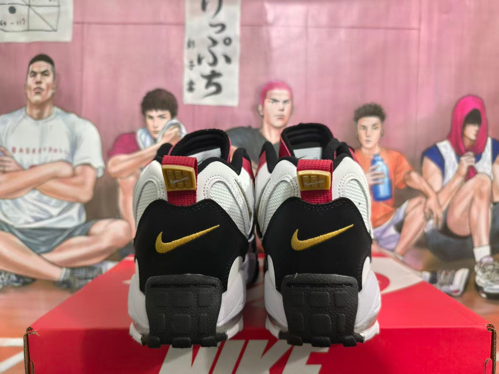 Nike Air Sneakers White Red Black