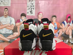 Nike Air Sneakers White Red Black