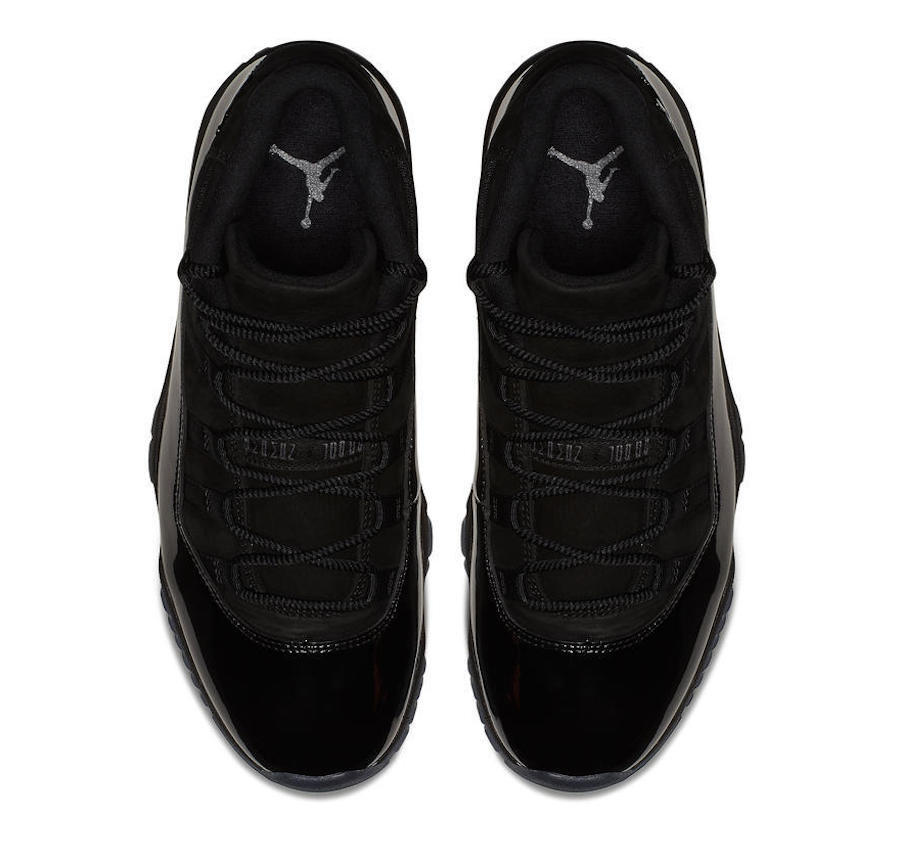 Jordan Air Jordan 11 Cap and Gown Black Sneakers