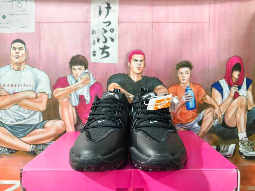 Nike A'One Black Basketball Shoes