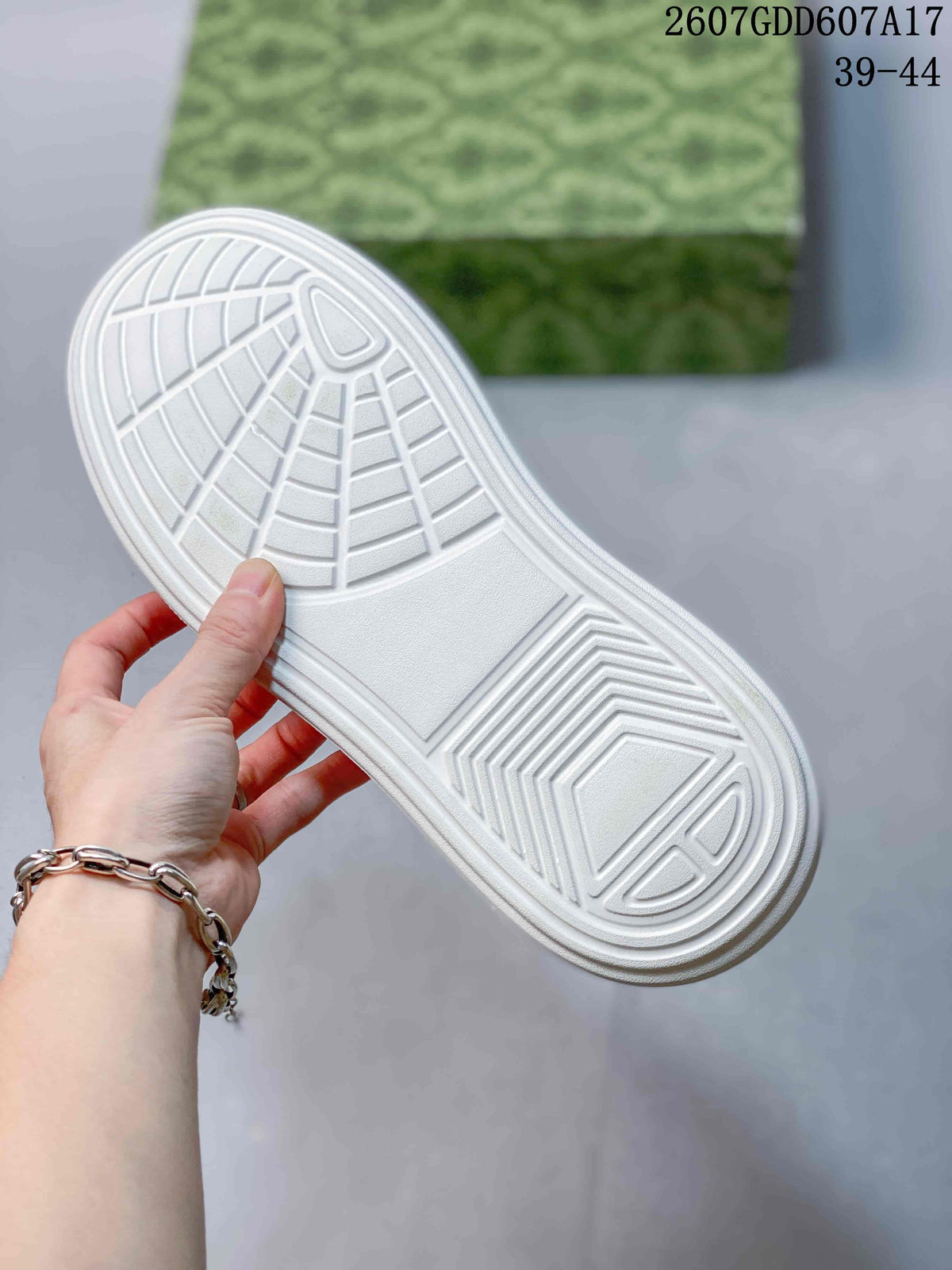Gucci Screener GG Sneakers White 2607GDD607A17