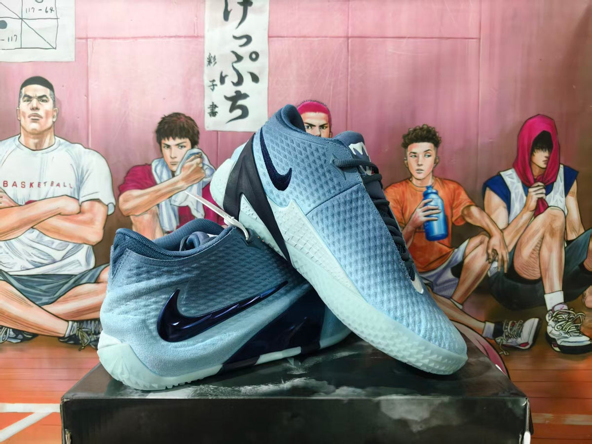 Nike Basketball Shoes in Gray Blue