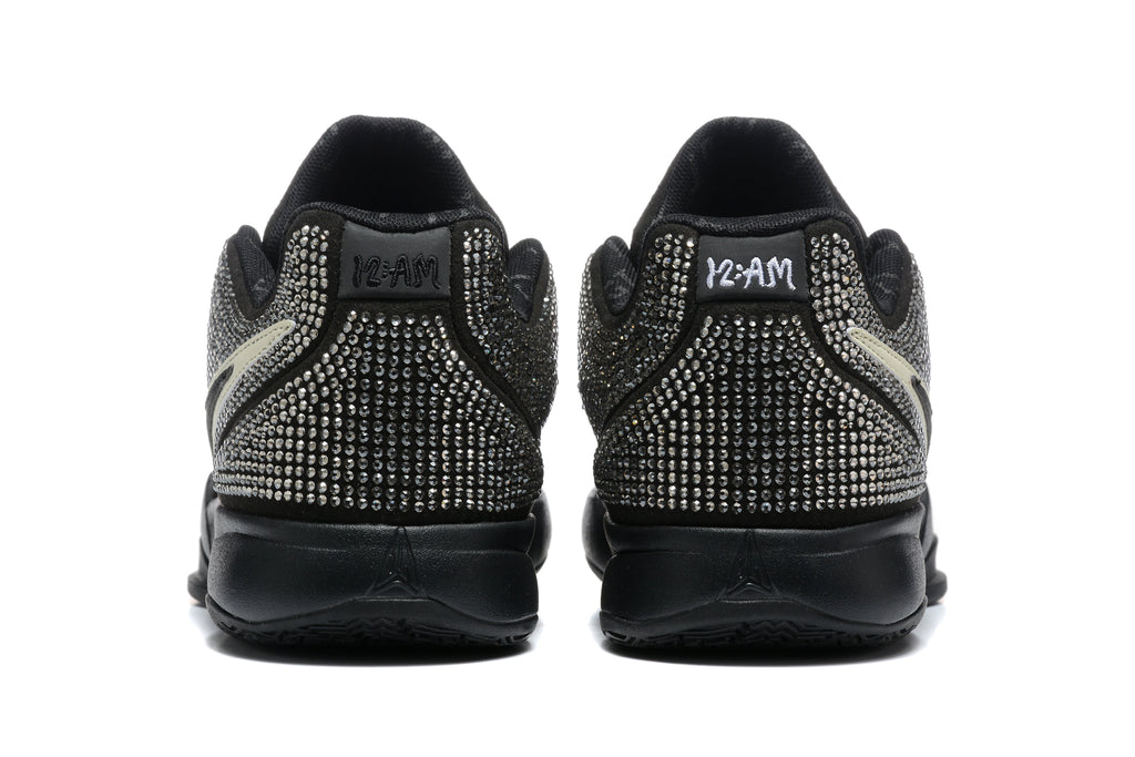 Nike 883 Black Rhinestone Basketball Sneakers