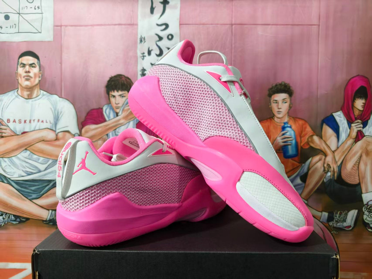 Jordan Luka 54 Basketball Sneakers White Pink