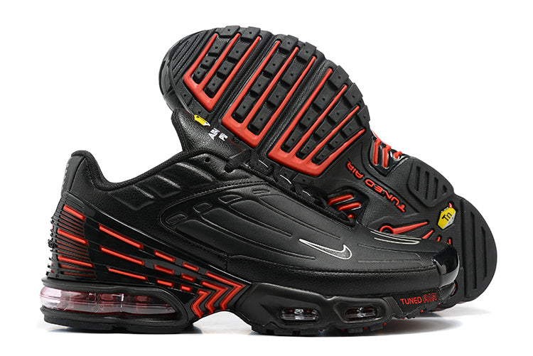 Nike Air Max Plus Black and Red Sneakers