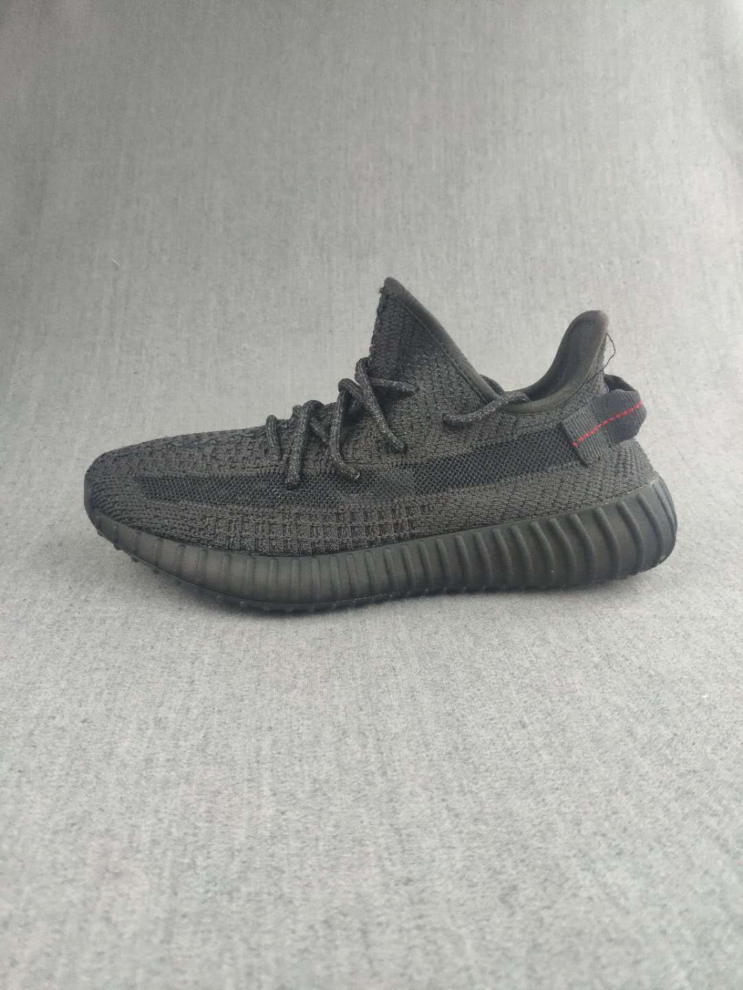 Yeezy 350 V2 Black Knit Sneakers