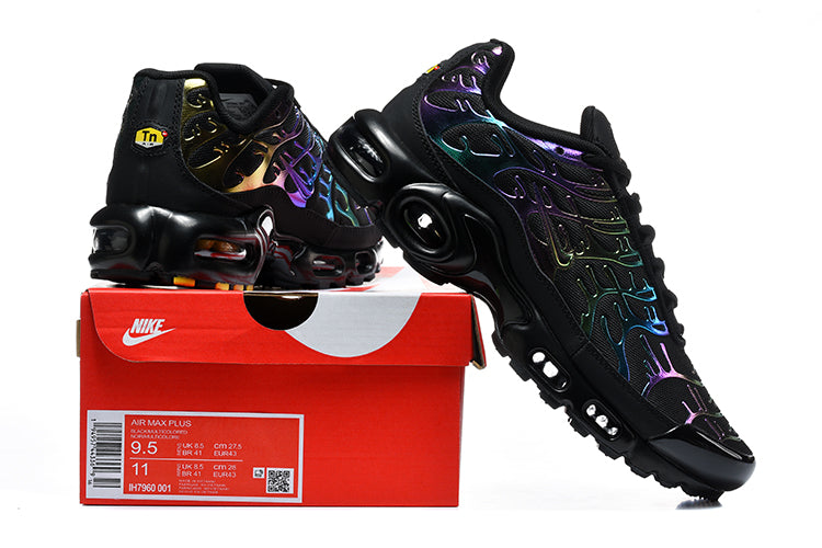 Nike Air Max Plus Black Iridescent Sneakers