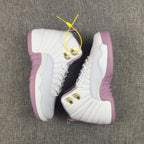 Air Jordan 12 Cherry Blossom Pink Kids Sneakers