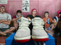 adidas Black White Red Basketball Sneakers