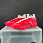 Red and White Layered Sole Sneakers