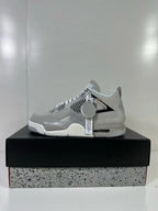 Air Jordan 4 Frozen Moments Light Iron Ore Sneakers AQ9129-001