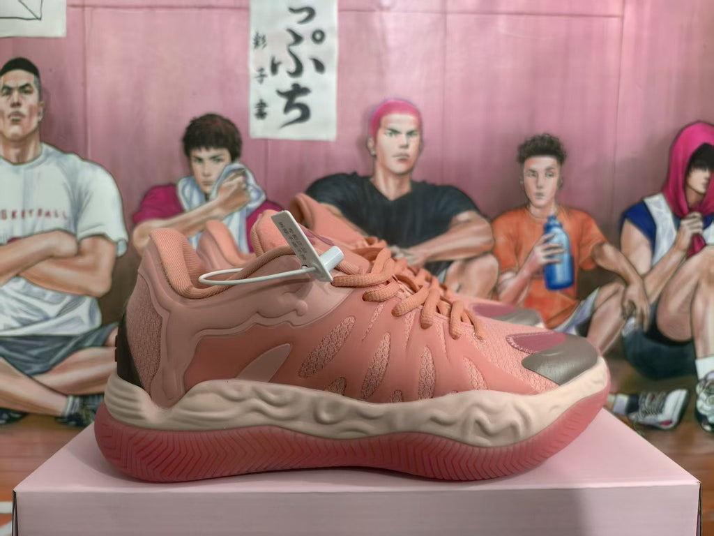 Pink Basketball Sneakers, Sizes 40-46