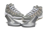 Jordan Air Jordan 11 High-Top Sneakers Gray White 378037-001