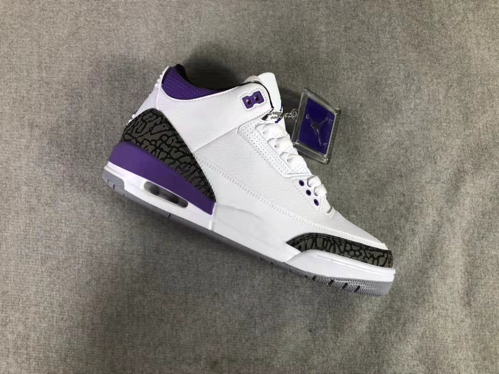 Jordan Air Jordan 3 SE Denim White/Purple Sneakers