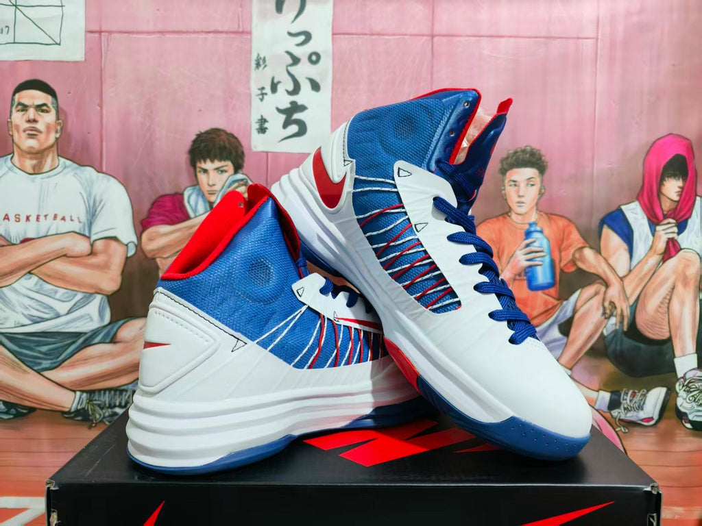 Nike Hyperdunk Basketball Sneakers Dream Team Blue Red