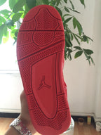 Jordan 4 Red Patent Leather Sneakers 719864 600