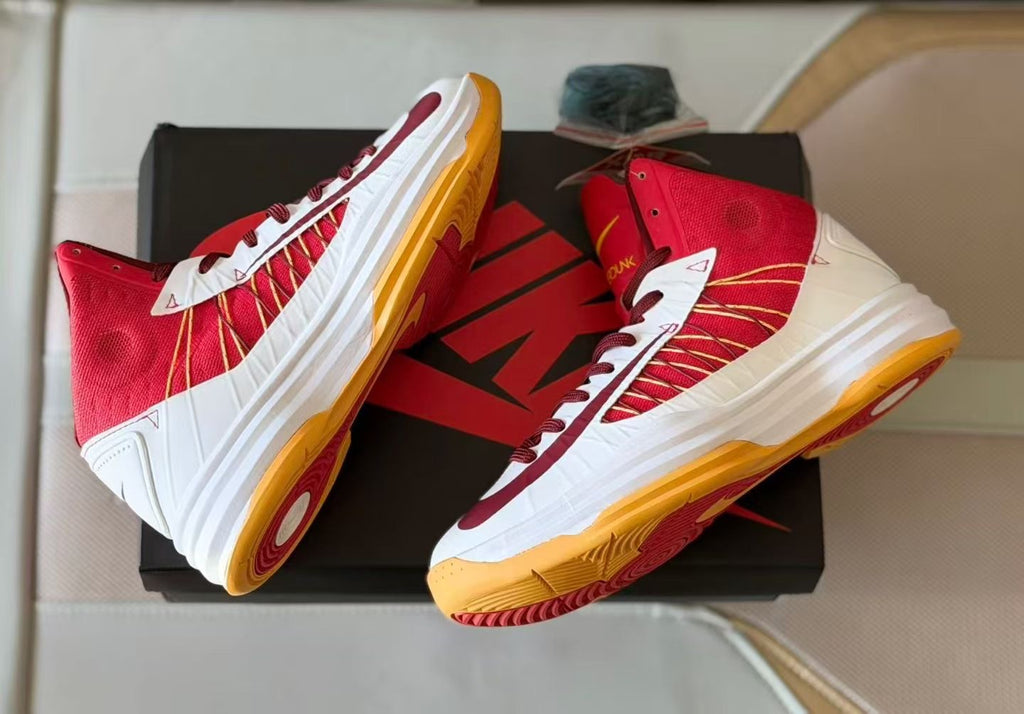 Nike Hyperdunk 2012 China Team Basketball Shoes Red White