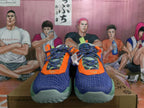 Nike Basketball Sneakers Blue Green Orange