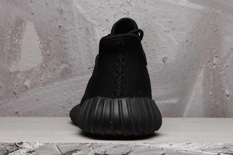 Yeezy 350 V2 Black Knit Sneakers