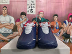Nike Basketball Sneakers White Blue Red