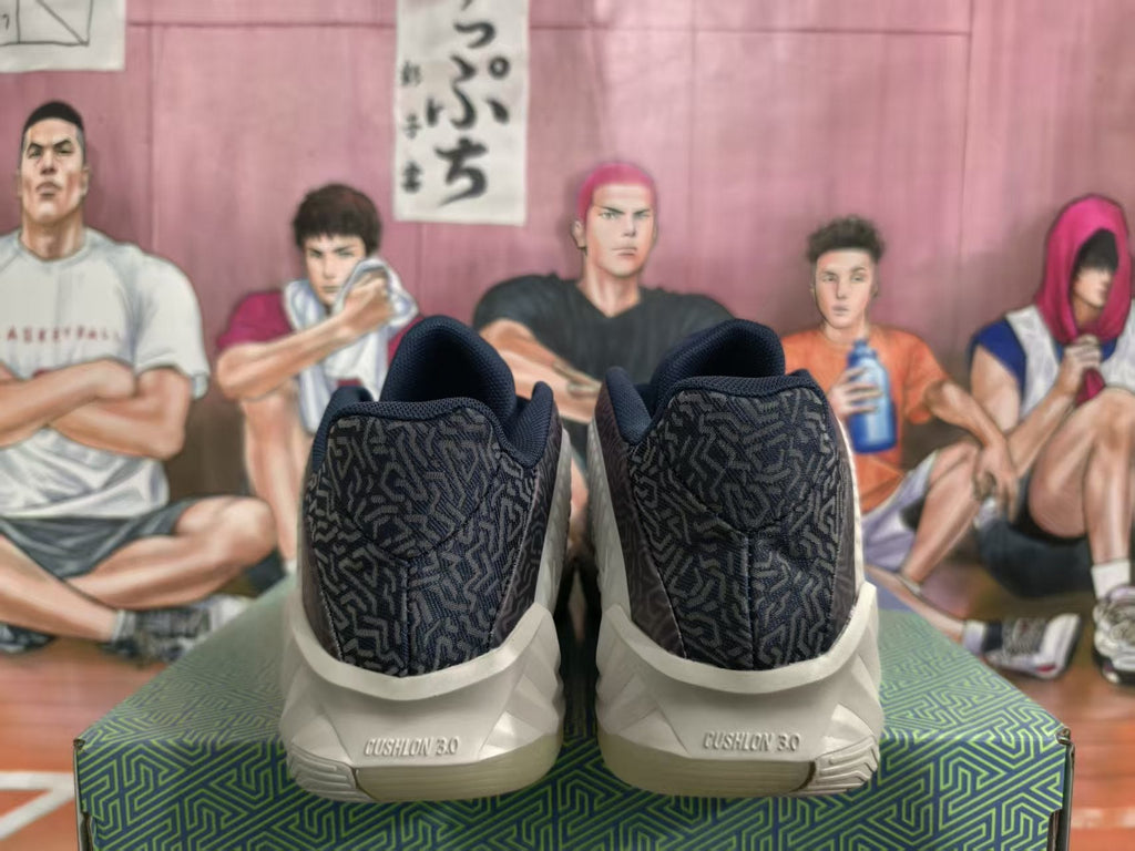 Nike Basketball Sneakers Deep Navy Gray Cushion 3.0