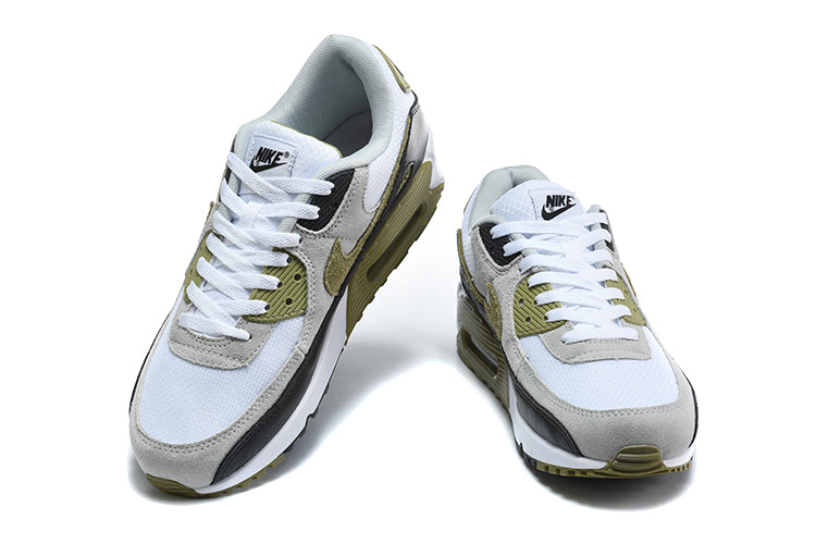 Nike Air Max 90 QS Sneakers in White, Black and Olive