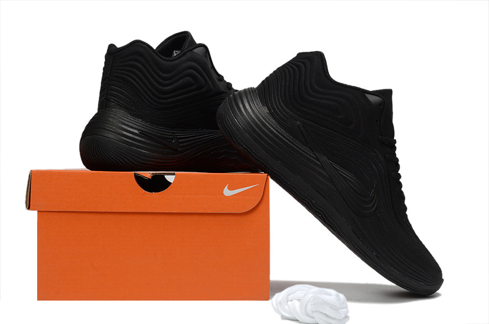 Nike Precision 8 Basketball Shoes in Black, White and Red