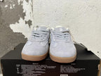 Converse Trainer-Style Sneakers in Gray and Gum