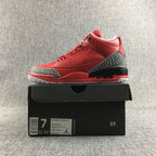 Jordan Air Jordan 3 Retro OG Red Black White Sneakers