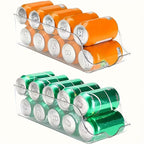 All-in-One Fridge Organizer Box for Cans and Drinks