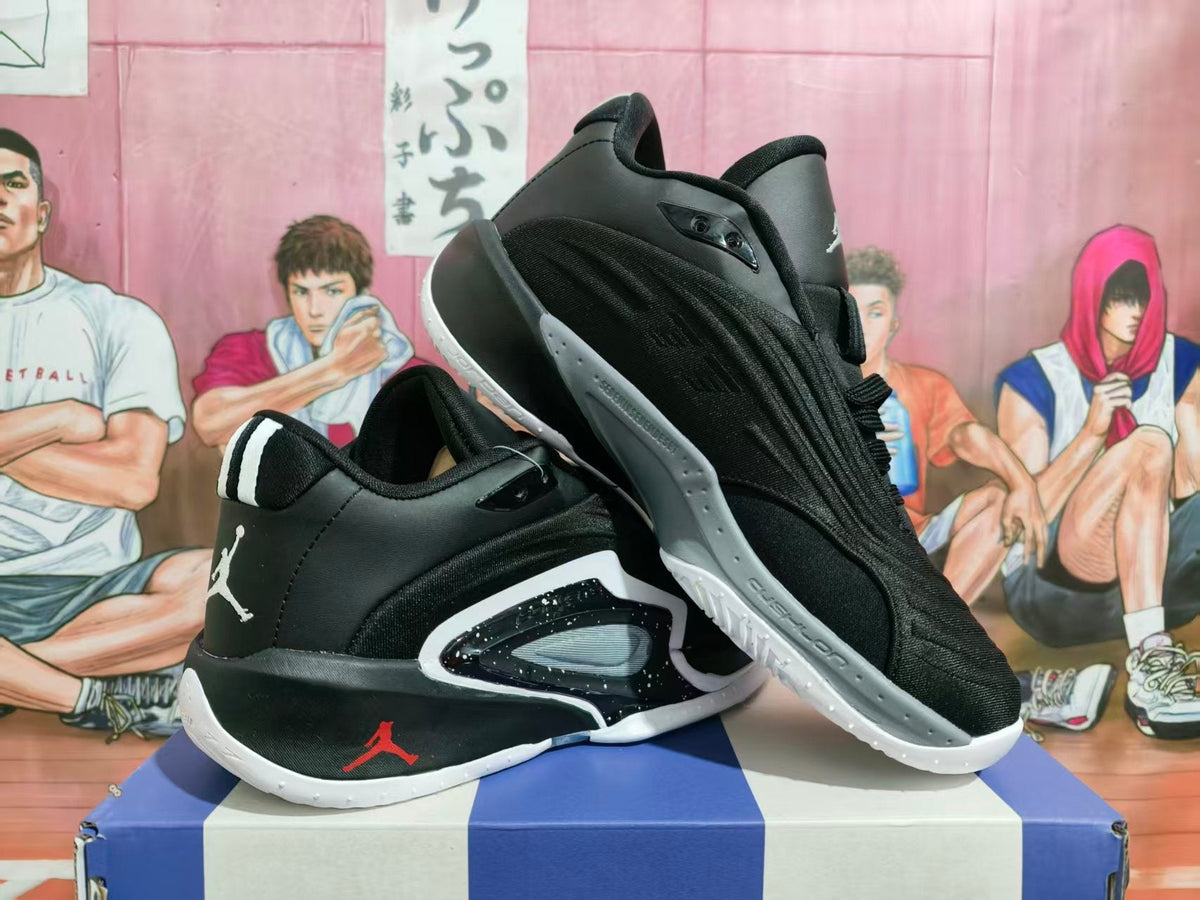 Jordan Luka 1 Black White Red Basketball Shoes