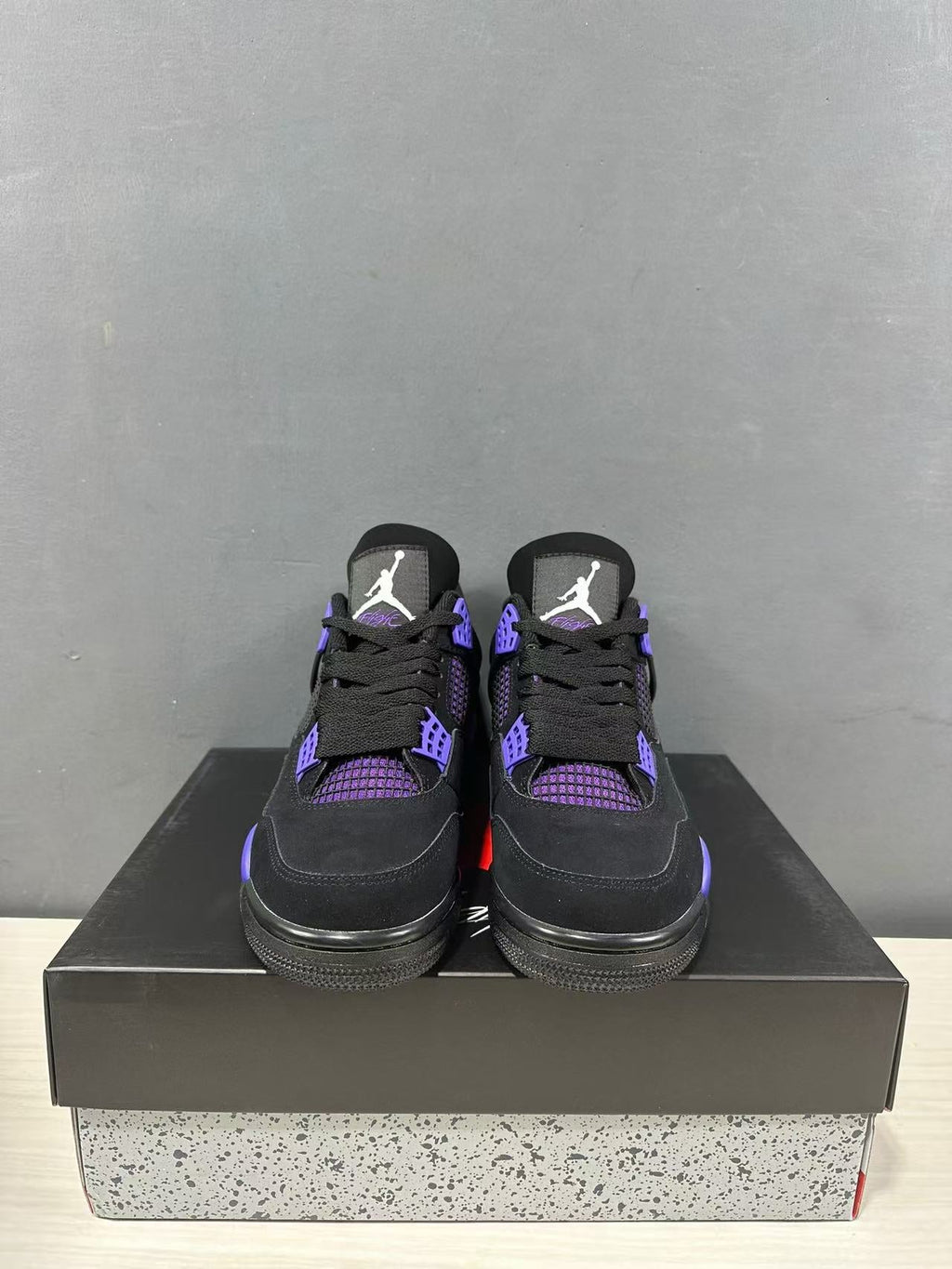 Jordan Air Jordan 4 Retro Sneakers Black Game Royal CT8527-018