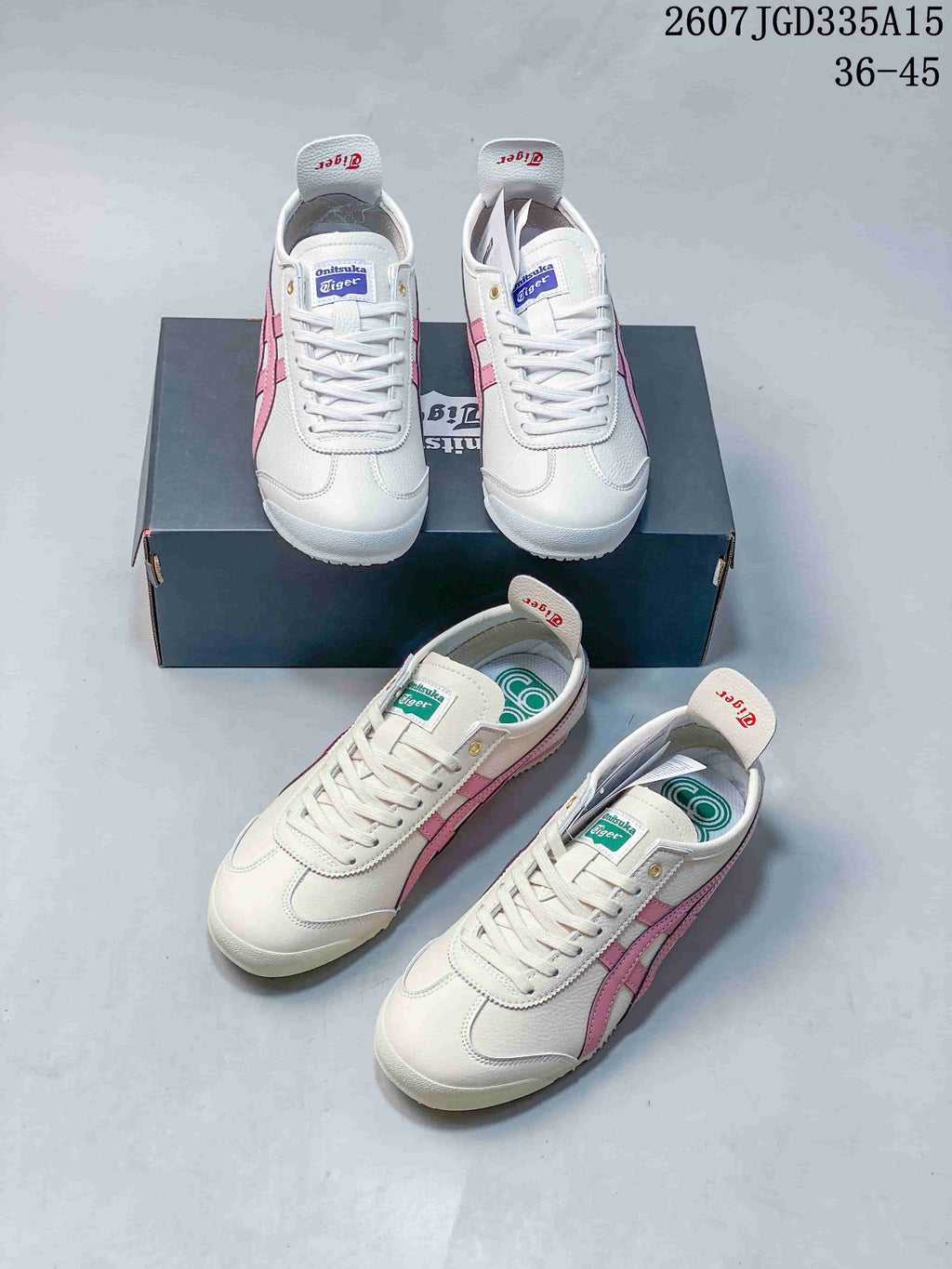 Onitsuka Tiger Mexico 66 Deluxe Sneakers White Pink 2607JGD335A15