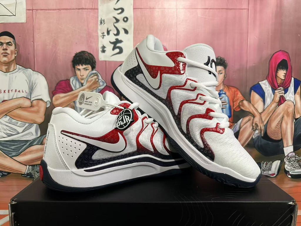 Nike KD 17 USA Basketball Shoes White Red Black