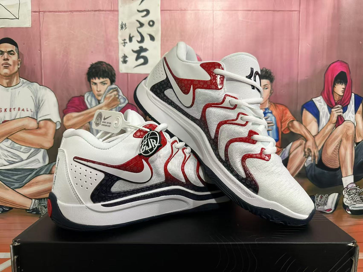 Nike KD 17 USA Basketball Shoes White Red Black