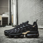 Nike Air Max Plus TN-11 Black and Gold Sneakers