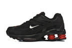 Nike Shox Ride 2 Black and Red Sneakers