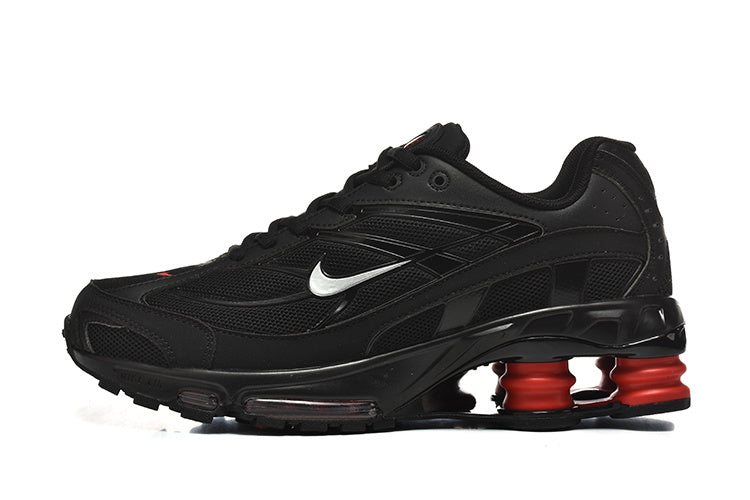Nike Shox Ride 2 Black and Red Sneakers