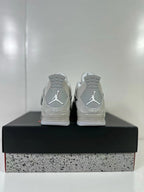 Air Jordan 4 Frozen Moments Light Iron Ore Sneakers AQ9129-001
