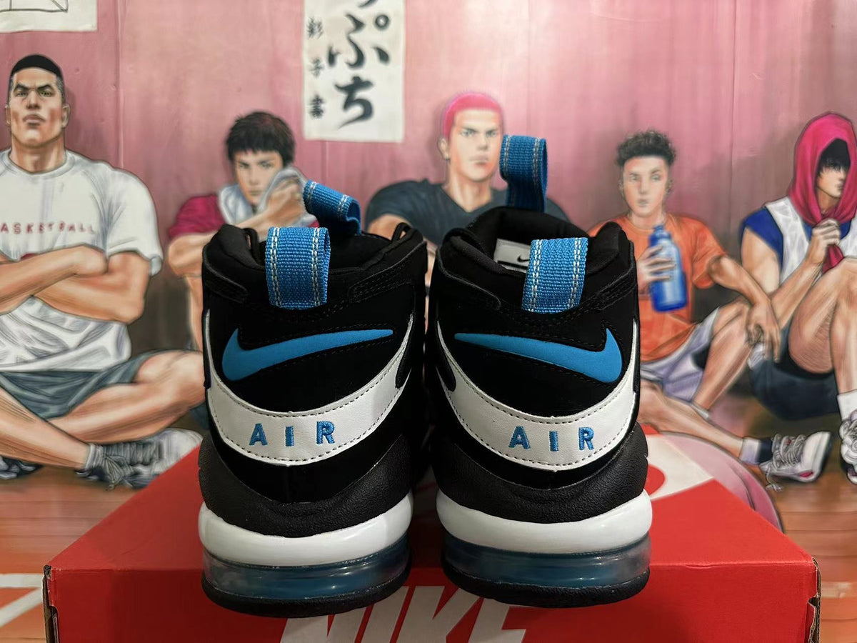Nike Air Max Uptempo 95 Black Blue Basketball Shoes
