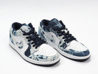 Jordan CZ8455-100 Washed Denim Low-Top Sneakers