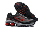 Nike Shox Ride 2 Black and Red Sneakers