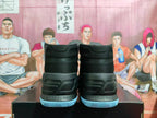 Under Armour Black and Blue High-Top Basketball Shoes