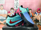Nike Basketball Shoes in Aqua, Blue, Red and Black