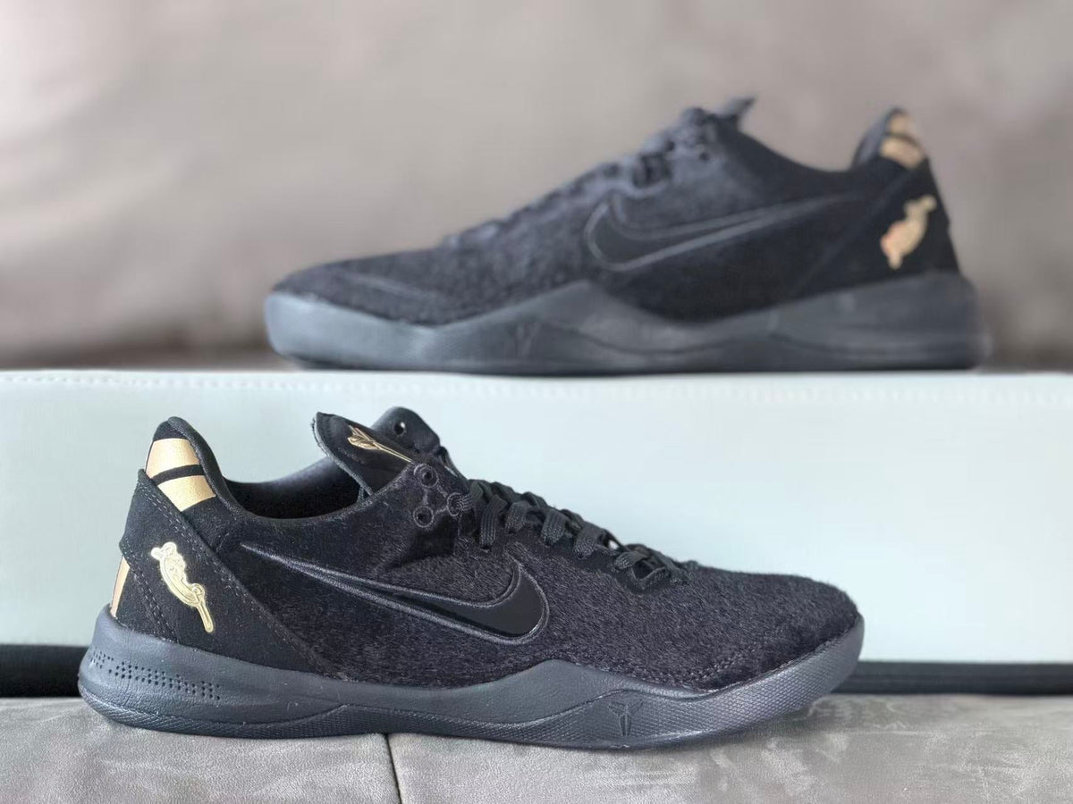 Nike Kobe 8 Basketball Shoes Black and Gold