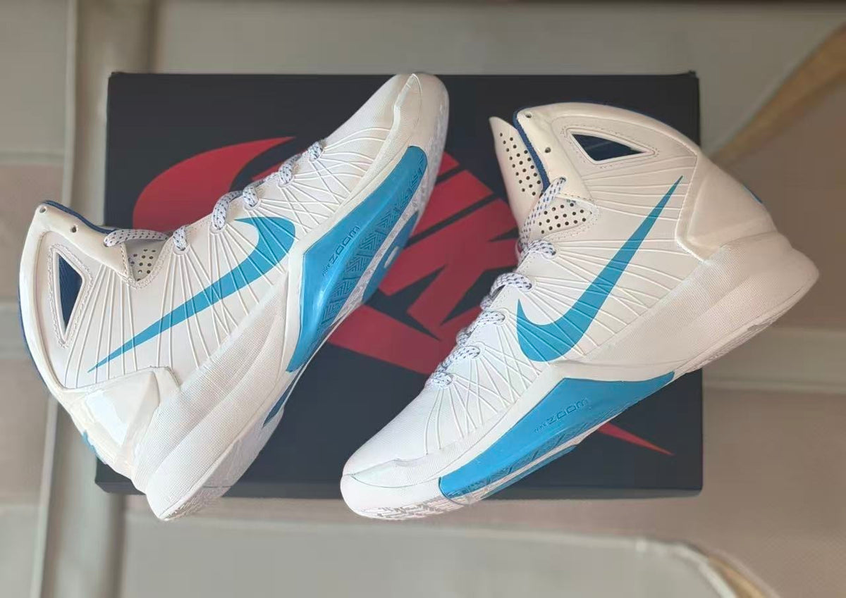 Nike Hyperdunk 2010 Basketball Sneakers White Carolina Blue