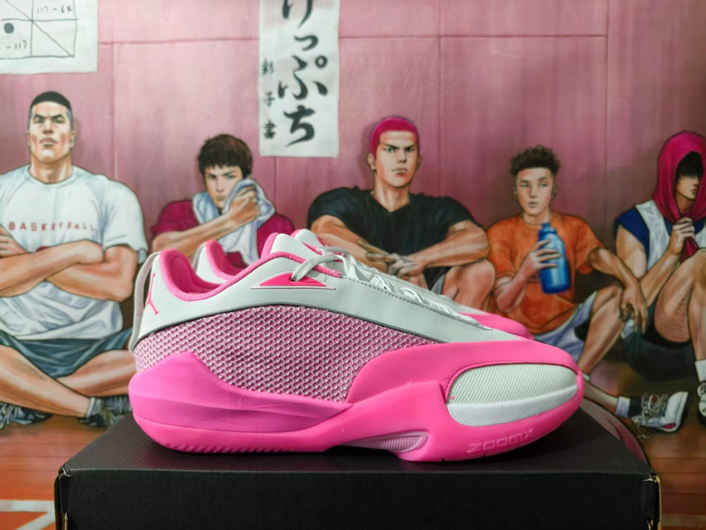Jordan Luka 54 Basketball Sneakers White Pink